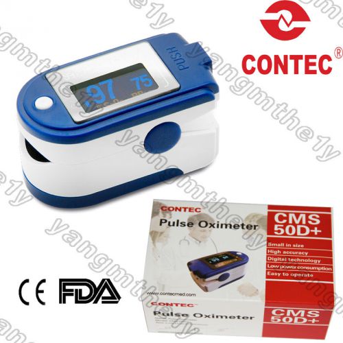 CE FDA Spo2 Color OLED Monitor Pulse oximeter Blood oxygen Pulse Rate CMS50D+