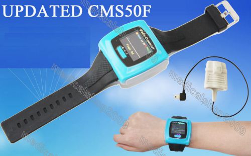 FDA CE Wrist Pulse Oximeter SPO2 monitor blood oxygen PC softwear Sleep Study F