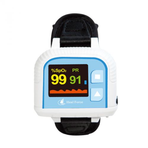 Newestcolor screenwrist pulse blood oxygen saturation meter 100g updated version for sale