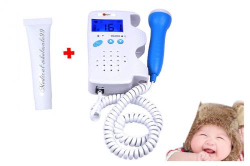 2014 new rfd-d ultrasonic fetal doppler 3mhz lcd display prenatal heart monitors for sale