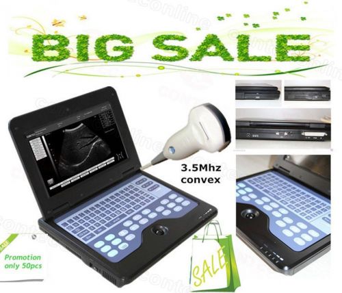 3.5 mhz convex probe laptop b-ultrasound diagnostic system,scanner  cms600p2 for sale