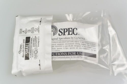 Gynova disposable plastic vaginal g-spec speculum size small for sale
