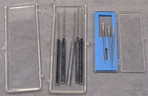 Lot of 5 long bits &amp; 3 small bits medical tools for sale