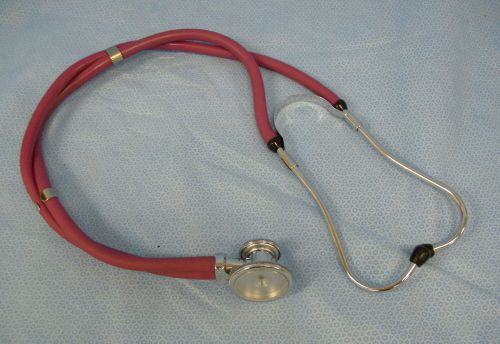 Mauve/Burgandy Stethoscope- Used-Good Condition