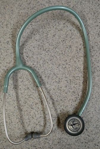 LITTMANN CLASSIC II SE Light Green Stethoscope, Excellent Condition
