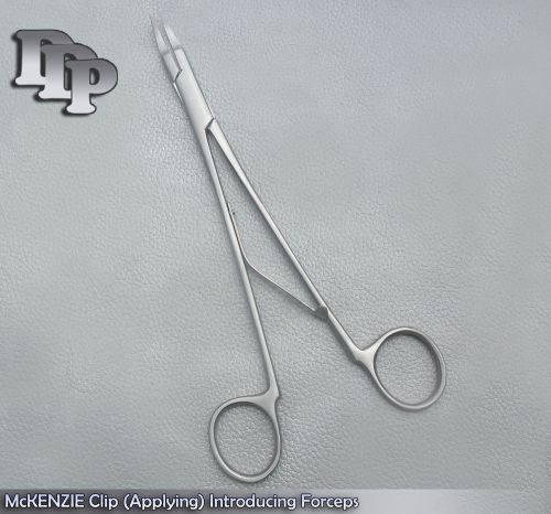 McKENZIE Clip (Applying) Introducing Forceps Surgical Instruments