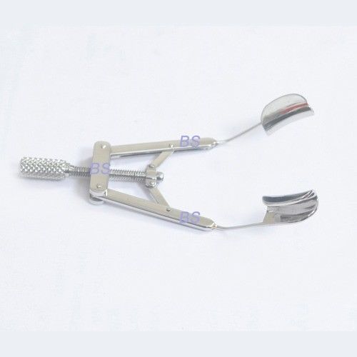 SS Lieberman Solid Wire Blades Eye Speculum Flat body 14 or 15 mm Length 85 mm