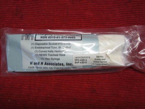Emergency Cricothyrotomy Kit  H&amp;H Associates,Inc. Survival IFAK
