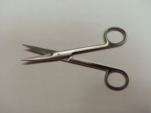MAYO Operating Scissors, 5-1/2&#034; (14 cm), curved, heavy pattern,sharp points