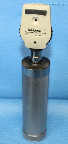 Welch allyn 2.5v ophthalmoscope 11470 w/ d battery handle for sale