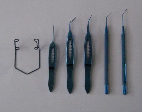 Cataract set without sterilization tray ophthalmic surgical  instruments for sale