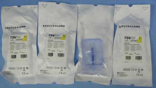 4 Bausch &amp;  Lomb TSV25 Single Trocar/Cannula with Valve Sets- Ref BL5285