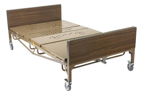 Drive medical heavy duty bariatric hospital bed, brown, 48&#034; for sale