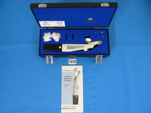 Perkins Handheld Applanation Tonometer MK2 CE0120 Ophthalmology Optometry 1570