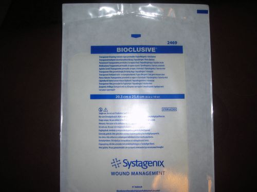 Systagenix 2469 Bioclusive Transparent Dressing 8 x 10  Qty 31