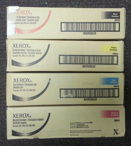 Xerox Docucolor 2045,2060,5252.6060,8000 Developer ( 6 full sets available )