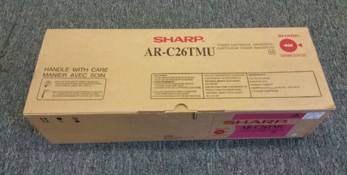 Genuine Sharp AR-C26TMU Magenta  Toner - Brand New