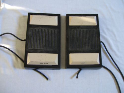 PANASONIC FOOT PEDALS RP-2692 For Parts STD or MICRO-CASSETTE TRANSCRIBER