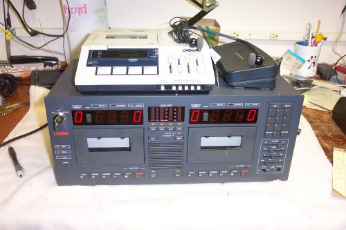DICTAPHONE 4 - CHANNEL  BY LANIER MODEL LCR - 5  &amp; BM - 147 TRANSCRIBER