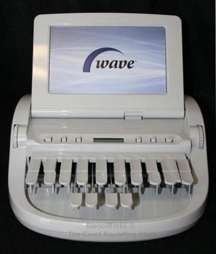 The Wave Stenograph Court Reporting Machine with CaseCatalyst CD