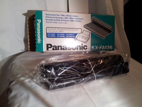 Panasonic KX-FA136 GENUINE OEM Ink Ribbon Fax Cartridge ONE