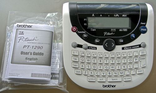 Brother P-Touch Electronic Labeling System Printer PT-1290
