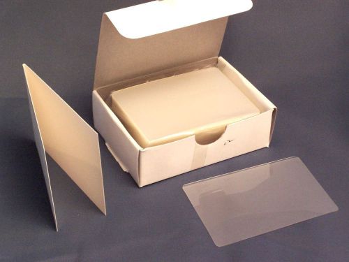 5 mil hot laminating ibm (data) pouches qty 100 2-5/16 x 3-1/4 lamination sleeve for sale
