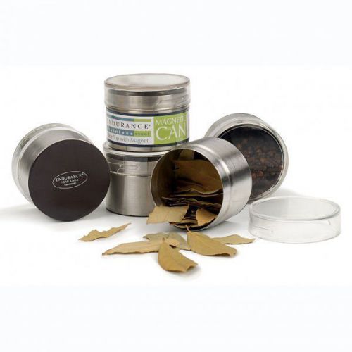Stainless magnetic storage tins for sale
