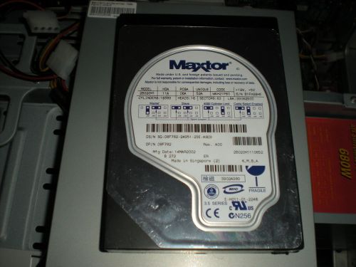 Maxtor 20.0GB 3.5&#034; IDE Hard Drive - Maxtor 2B020H1