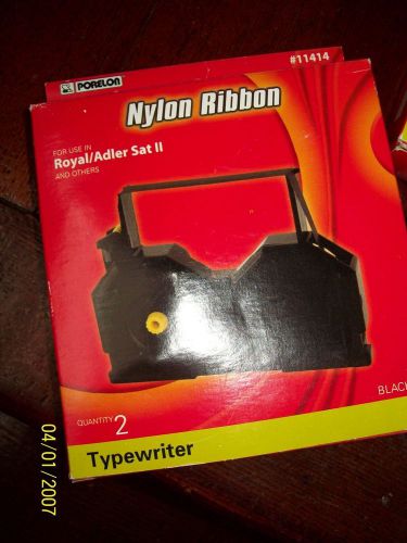 ROYAL/ADLER RYPEWRITER RIBBONS, BLACK, 4 NEVER OPENED 2005 COPYRIGHT