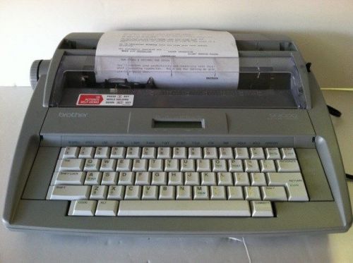 Brother SX-4000 Electronic Portable Daisywheel TypeWriter  *** Free Shipping
