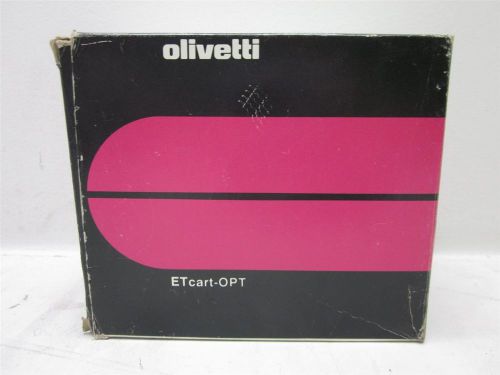 Lot of 6 Olivetti Correctable Typewriter Film Cartridge ETcart-OPT Ribbon (Blue)