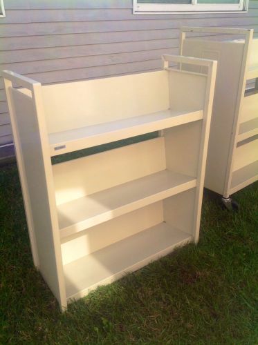 Bretford manufacturing book utility cart - 3 shelf single sided for sale