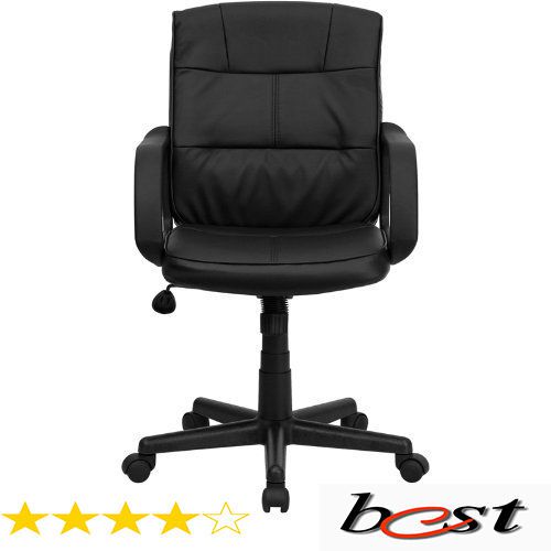 Furniture ,back black leather, office, chair , new,executive,go-228s-bk-lea-gg for sale