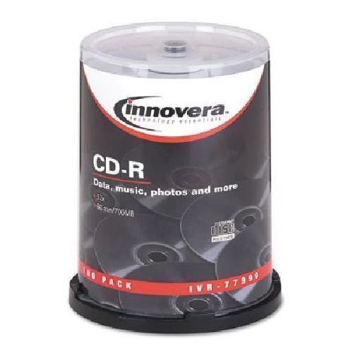 INNOVERA CD-R 80MIN/700MB 100/SPINDLE 52X
