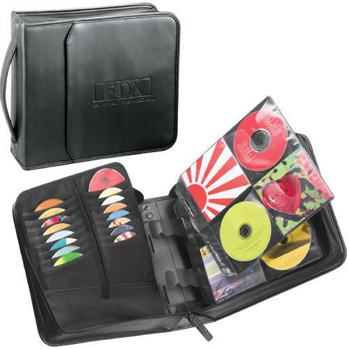 Case logic koskin cd binder 208 + 16 xtra slots wholesale new nwt + mini binder for sale