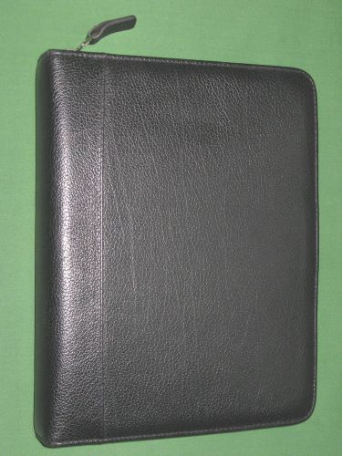 CLASSIC ~ 1.25&#034; ~ TOP-GRAIN LEATHER Franklin Covey Planner BINDER Organizer 5376