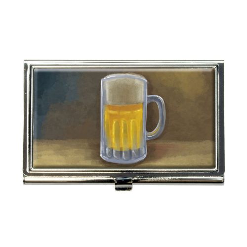 German beer mug business credit card holder case for sale