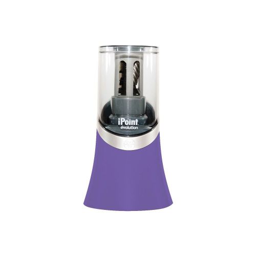 Westcott ipoint titanium non stick electric pencil sharpener - purple for sale