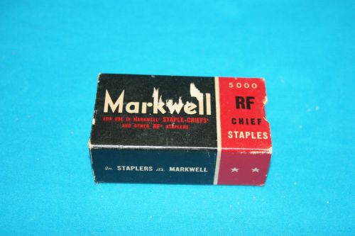 VINTAGE MARKWELL RF CHIEF STAPLES - 1942