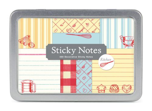 Cavallini &amp; co. kitchen sticky note pad set/ decorative post its for sale