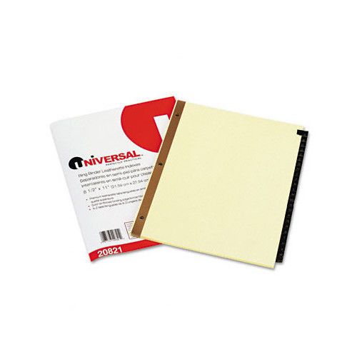 Universal® Leather-Look Mylar Tab Dividers Set of 75