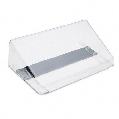 deflect-o : Letter Size Magnetic Wall File Pocket  Letter  Clear -:- Sold as 2 P