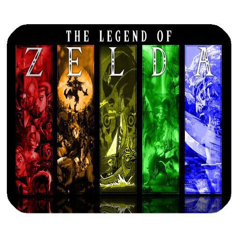 Anti-Slip The Legend of Zelda Mouse Pad Comfort for Office or Game