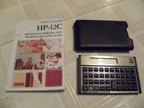 HP-12C Programmable Financial Calculator in Great condition