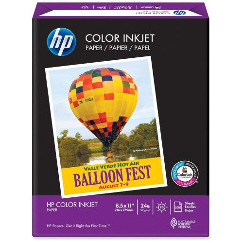 Hp color inkjet paper, 96 brightness, 8.5 x 11 inches, 500 sheets (20200-0) for sale