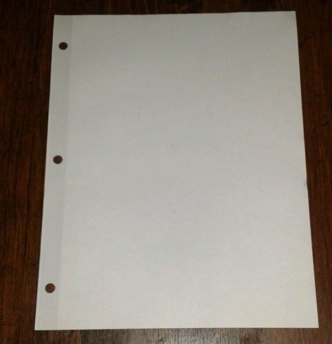 3 Hole Punched  8.5 x11 Paper 500 Sheets Print Or Copy Buy 2 get 1 Free