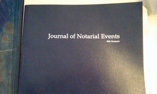 JOURNAL of NOTARIAL ACTS w/ Slim stamp 2264 &amp; more!
