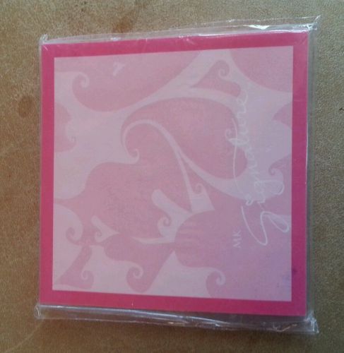 Mary Kay Signature Post It Sticky Note Pad New