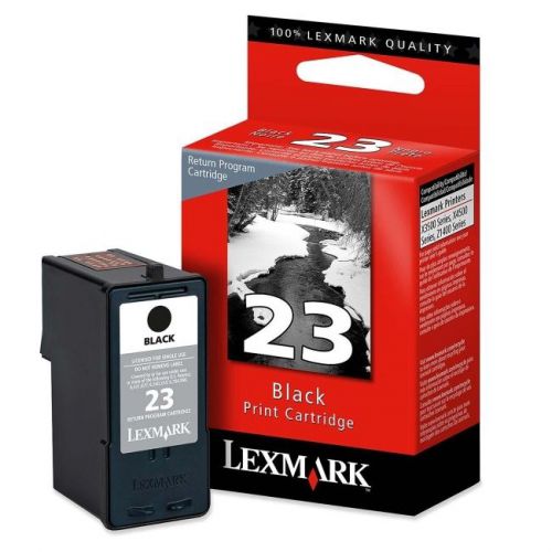 Lexmark supplies 18c1523 no 23 black return prog for sale